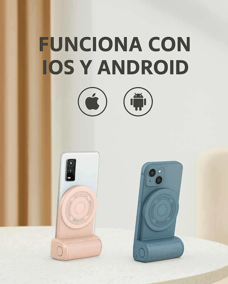 Soporte Bluetooth con Mango Magnético para Cámara