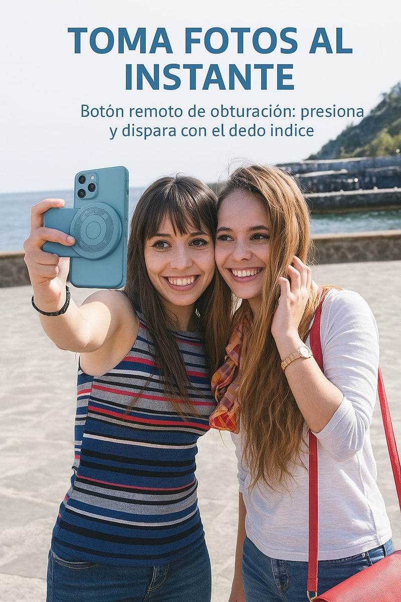 Soporte Bluetooth con Mango Magnético para Cámara