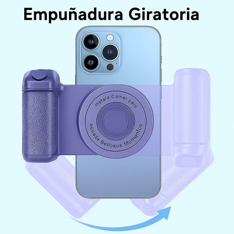 Soporte Bluetooth con Mango Magnético para Cámara
